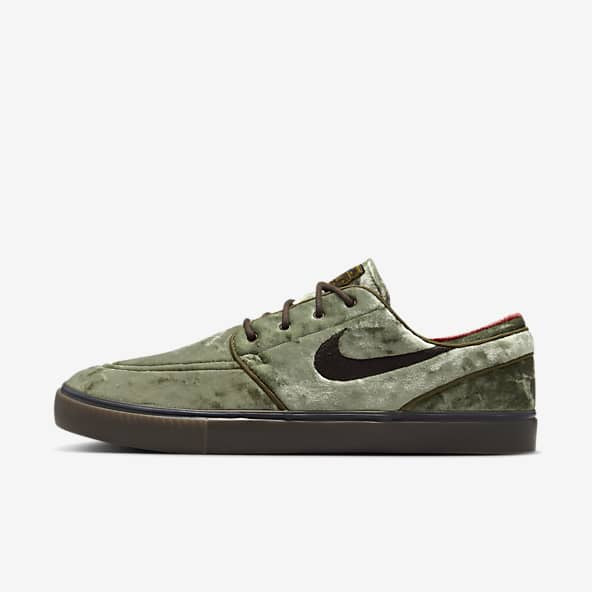 Nike sb shoes green on sale